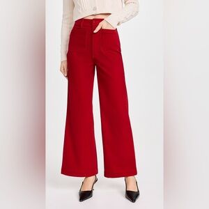 NWT ROLLA'S Velvet Sailor Pants